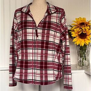 St.John's Bay Active Red Fleece